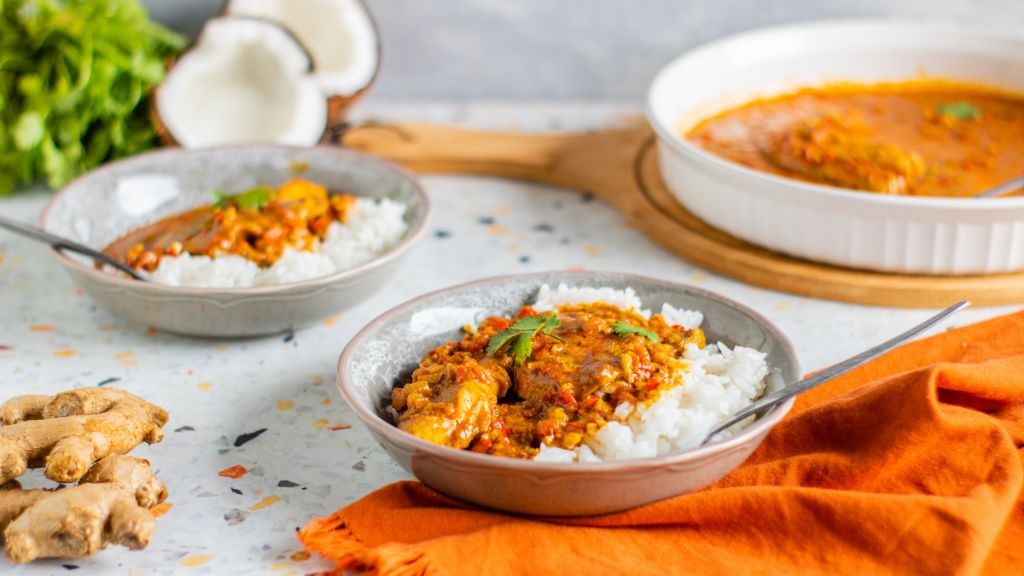 Coconut Curry Tilapia