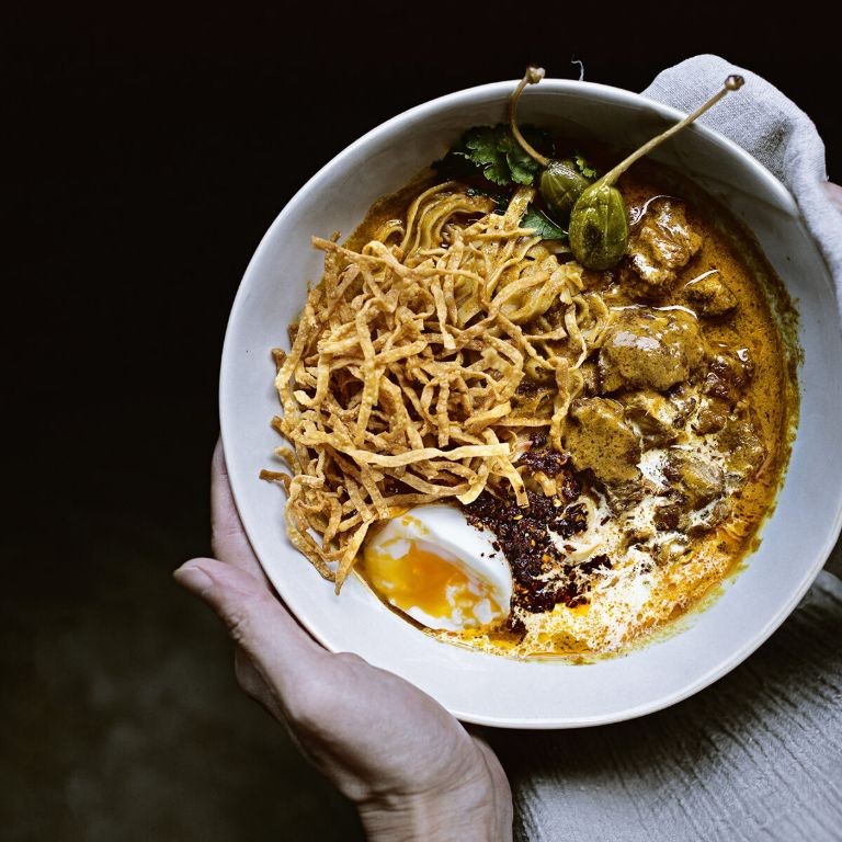Coconut Milk Khao Soi with Beef
