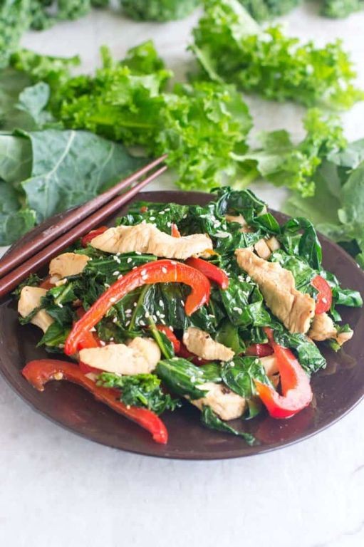 Collard Greens Stir-Fry with Sesame Oil and Soy Sauce