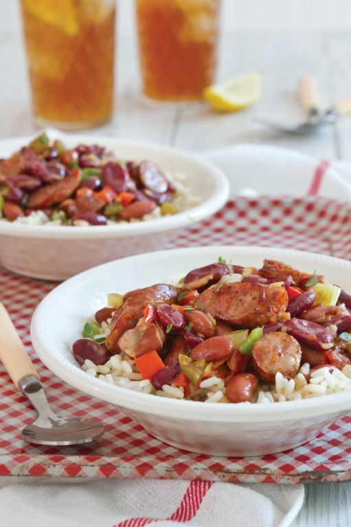 Conecuh Sausage and Red Beans over Rice