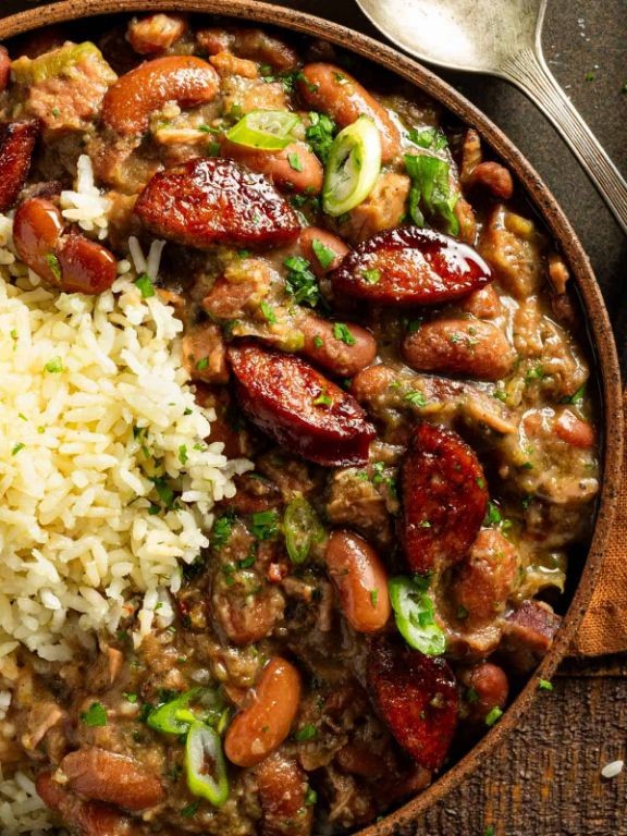 Creole Andouille Sausage Red Beans and Rice