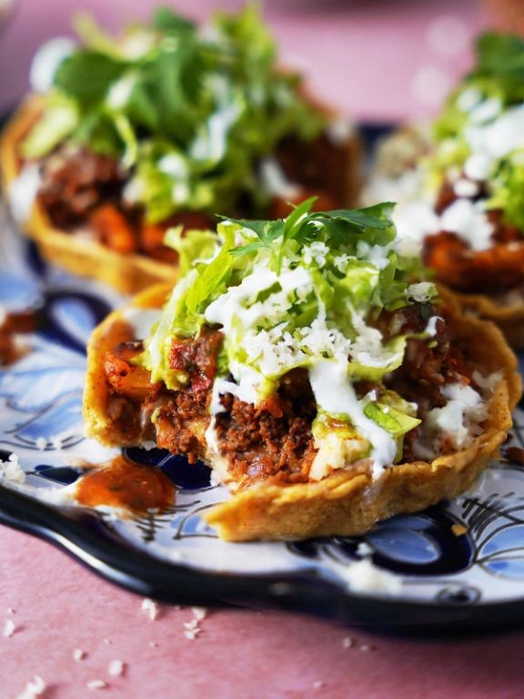 Crispy Maseca Sopes
