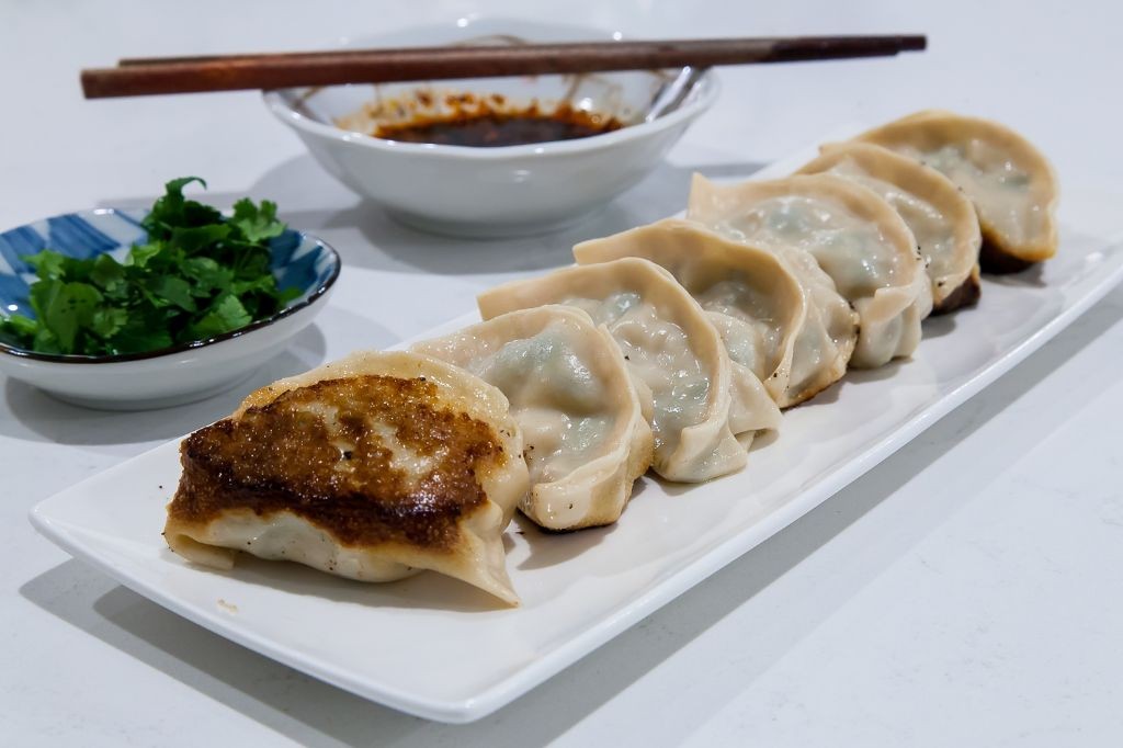 Daikon and Shrimp Dumplings