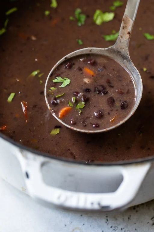 Dehydrated Black Bean Soup