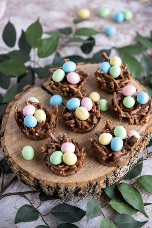 Easter Nest Chocolate Bark
