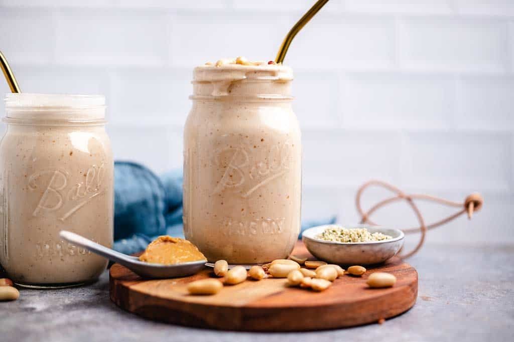 Easy Vegan Peanut Butter Smoothie