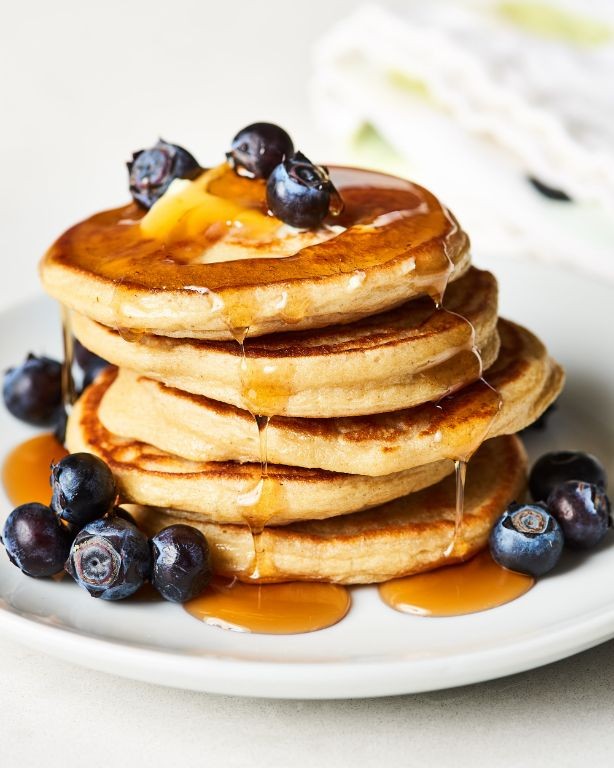 Egg and cottage cheese pancakes