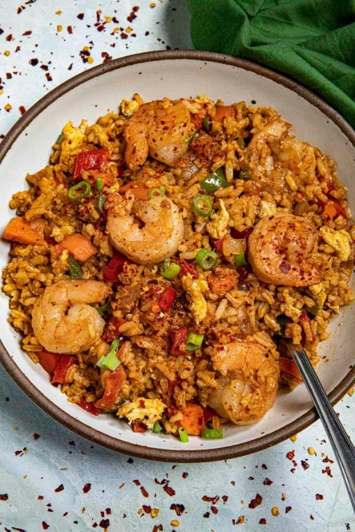 Five-Spice Shrimp Fried Rice