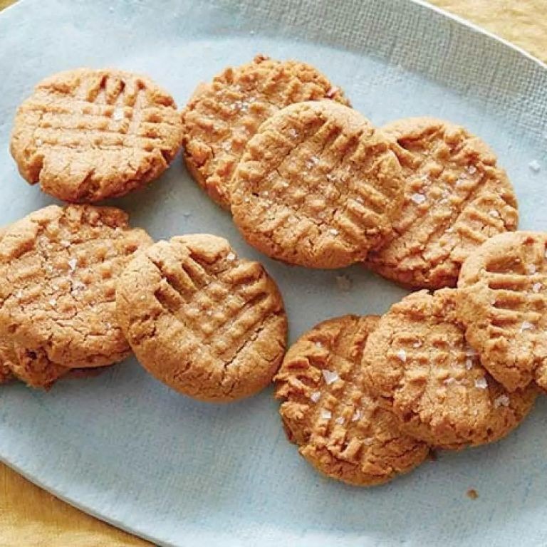 Flourless Peanut Butter Cookies