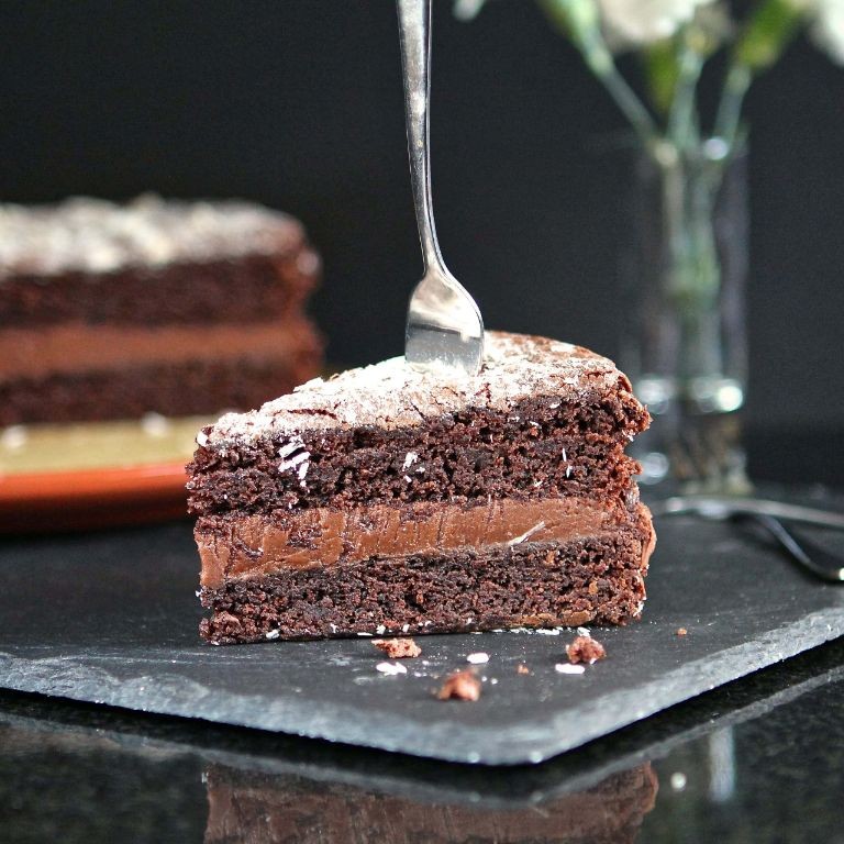 Fudgy Gluten Free Chocolate Cake