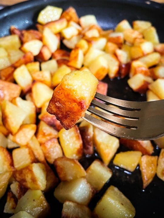Golden Crispy Country Potato Cubes
