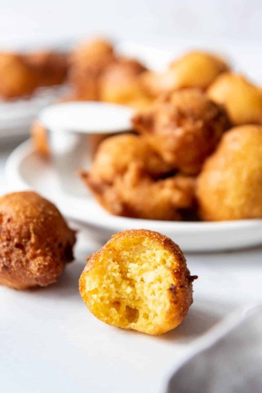 Golden Maseca Hush Puppies