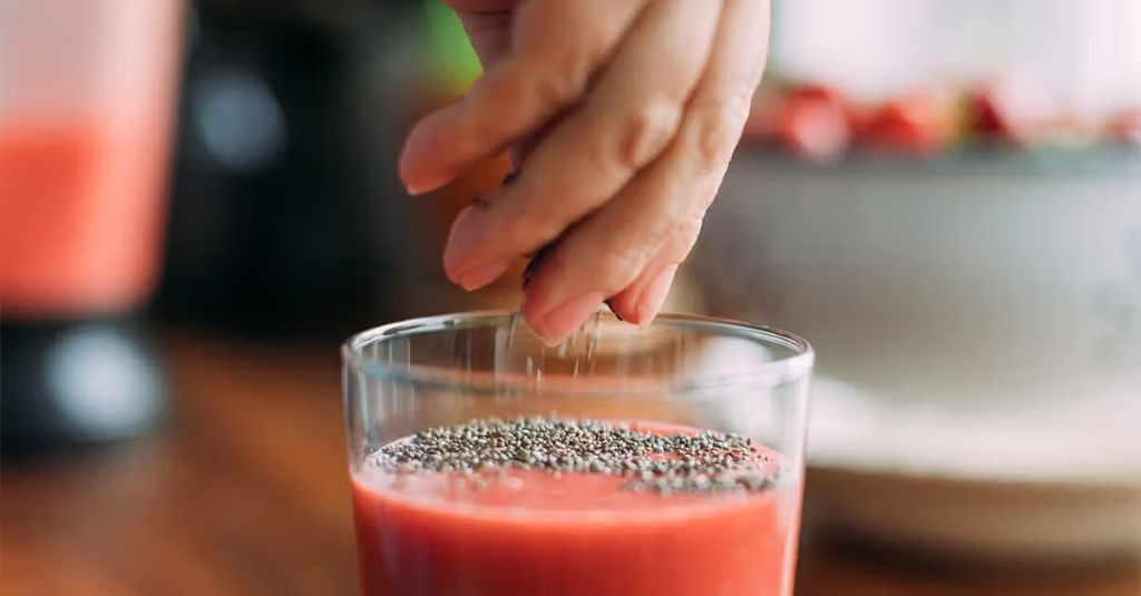 Grapefruit and Chia Seed Slimming Drink