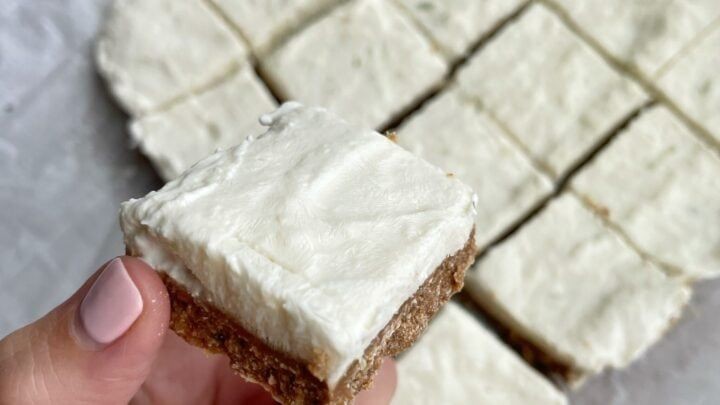 Greek Yogurt Coconut Lime Bars