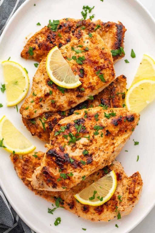 Greek Yogurt Marinated Chicken Tenderloins