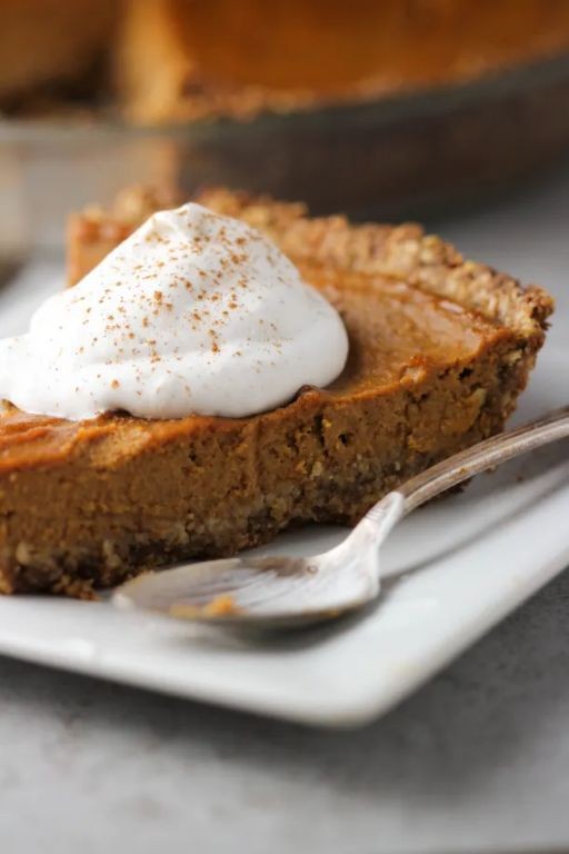 Greek Yogurt Pumpkin Pie