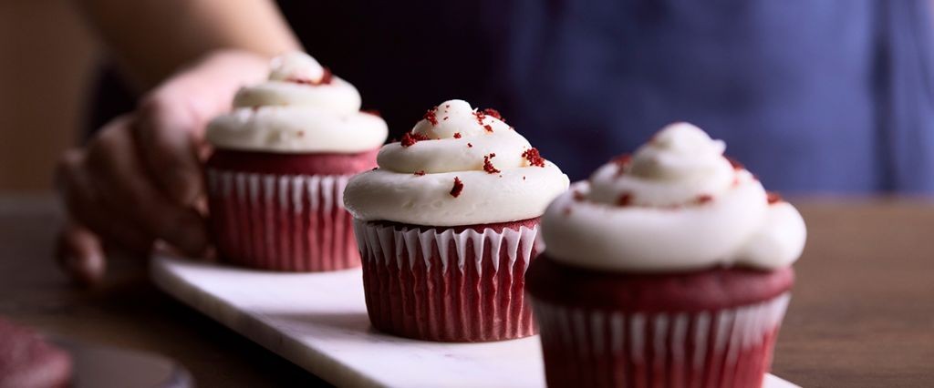 Greek Yogurt Red Velvet Cupcakes