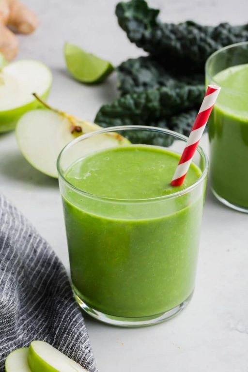 Green Apple Kale Ginger Smoothie
