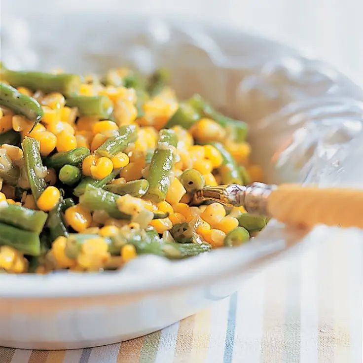 Green Bean and Corn Succotash