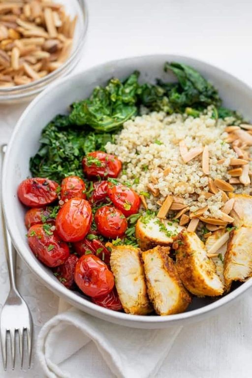 Grilled Chicken and Quinoa Power Bowl