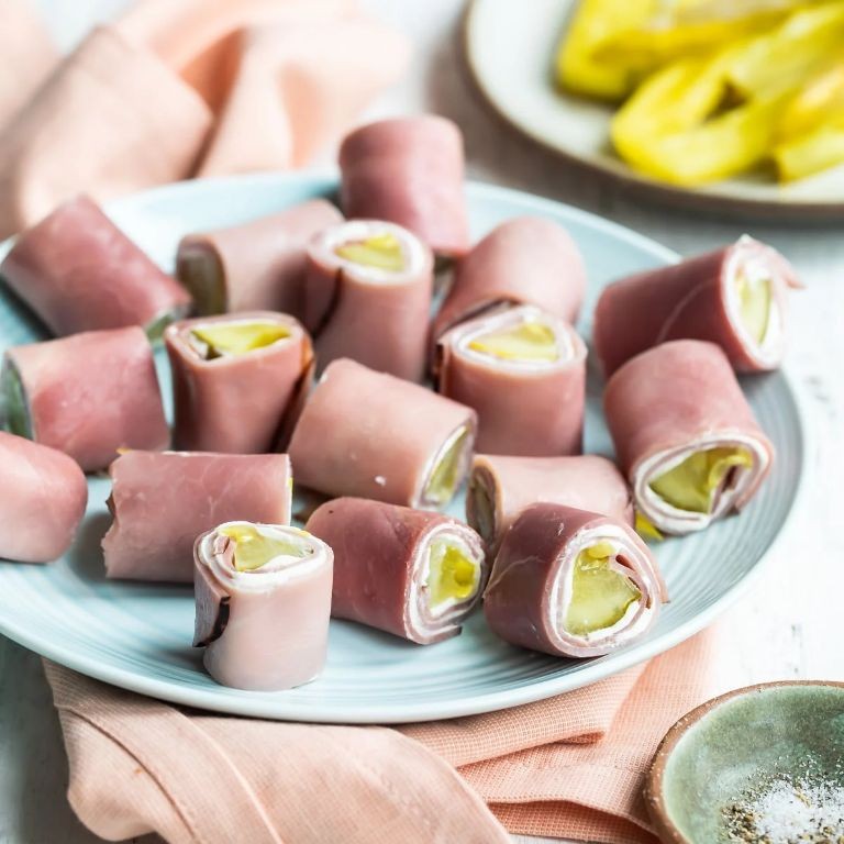 Ham and Cheese Roll-Ups