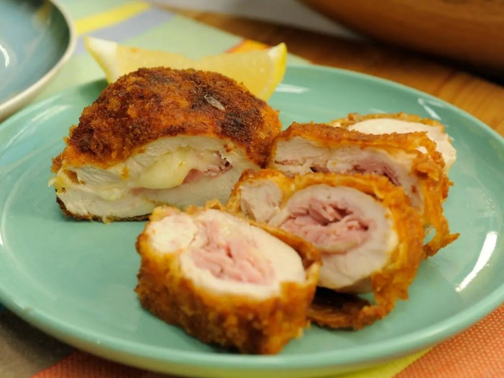 Ham and Swiss Stuffed Chicken