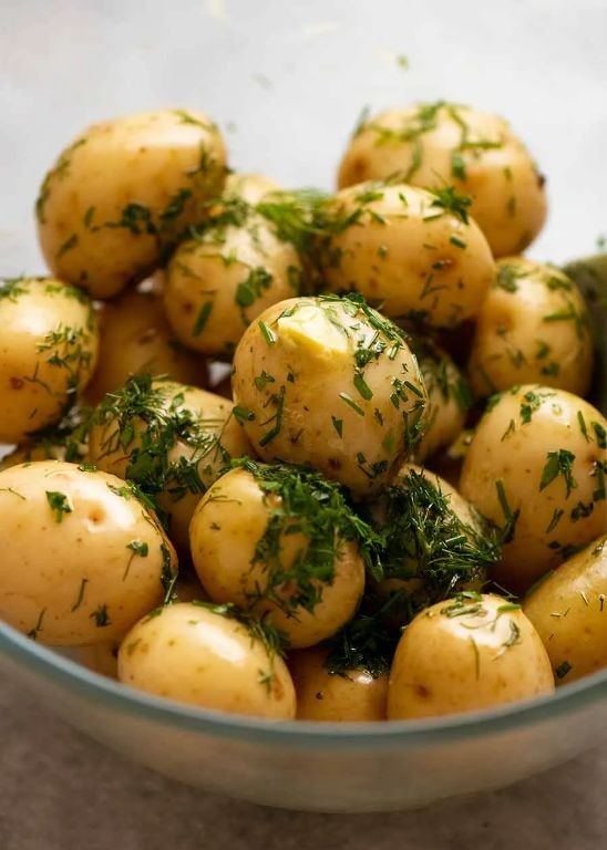 Herb-Buttered New Potatoes