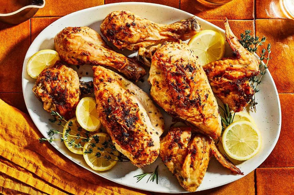 Herb-Roasted Lemon Garlic Chicken
