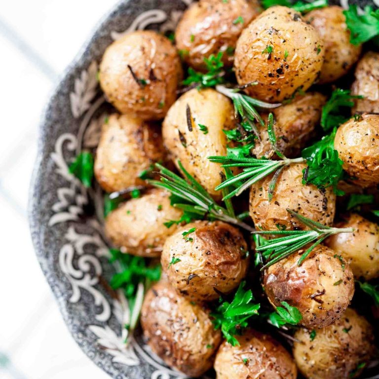 Herbed Roasted Baby Potatoes