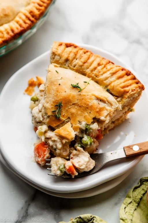 Homemade Chicken Pot Pie with Flaky Crust