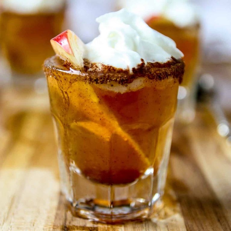 Hot Apple Pie Fireball Shot