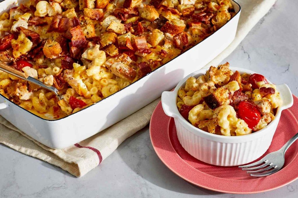 Hot Brown Pasta Bake