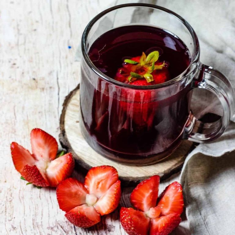 Hot Hibiscus Tea