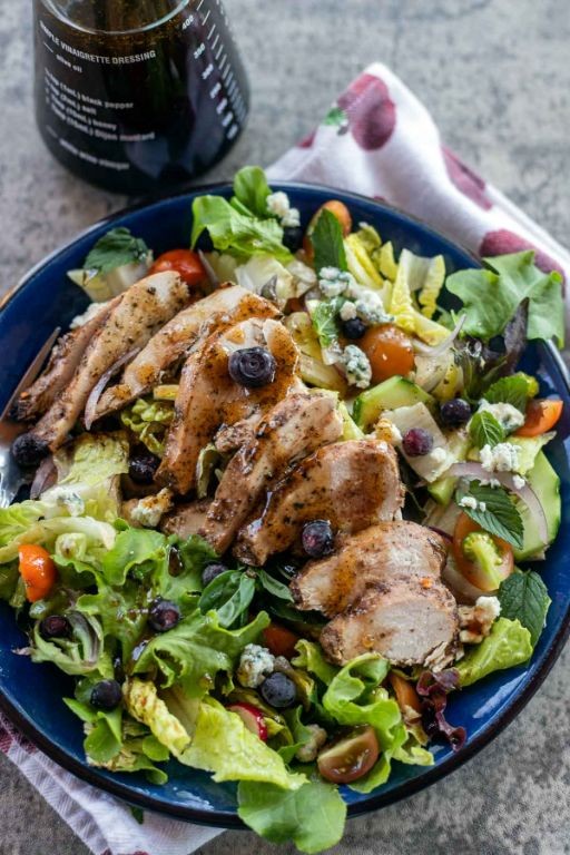 Huckleberry Vinaigrette for Fresh Greens