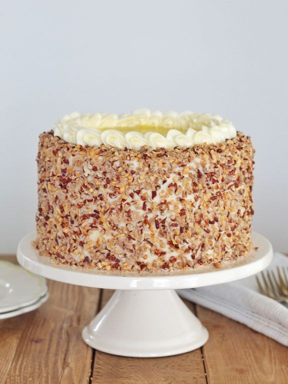 Hummingbird Cake with Pineapple and Pecans