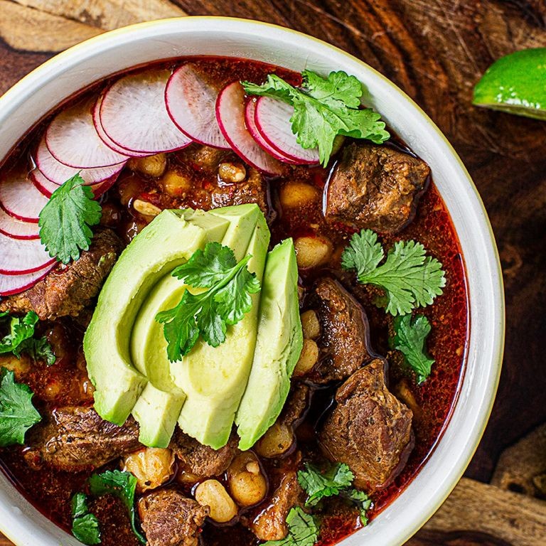 Instant Pot Pozole Rojo