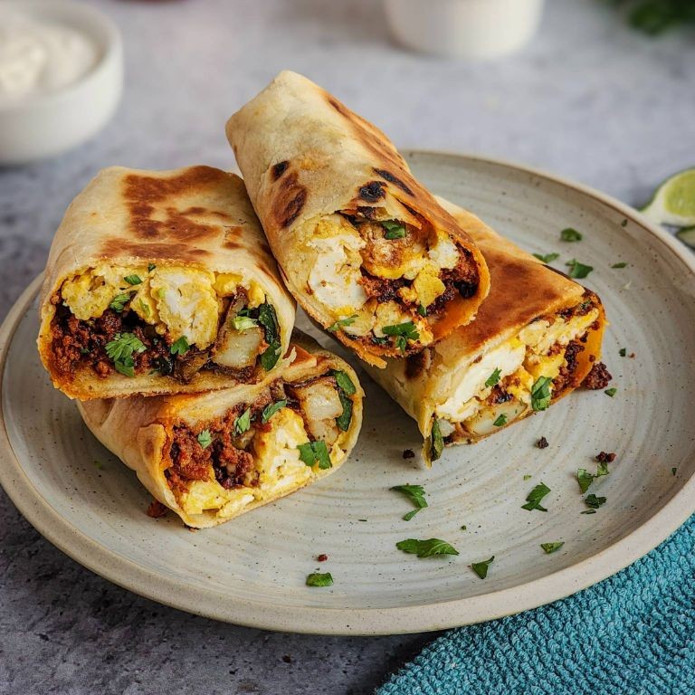 Javalina Chorizo Breakfast Burritos