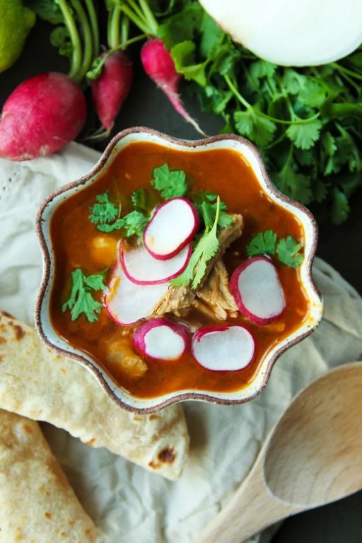 Javalina Pozole with Homemade Tortillas