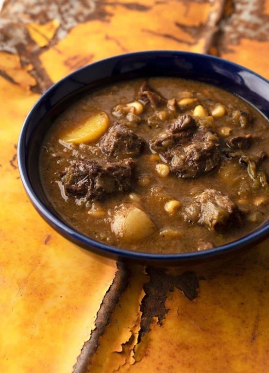 Javalina and Hatch Green Chile Stew