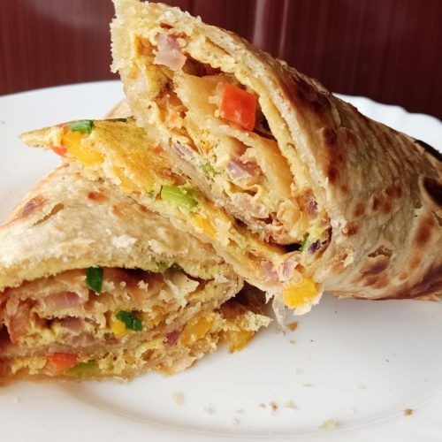 Kenyan Chapati Breakfast Burrito
