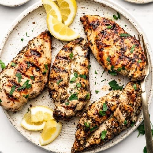 Lemon Herb Grilled Chicken Tenderloins