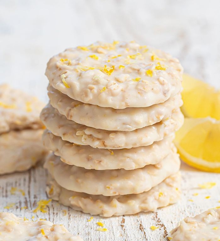 Lemon No Bake Cookies