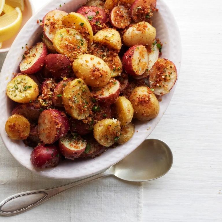 Lemon Parmesan Little Red Potatoes