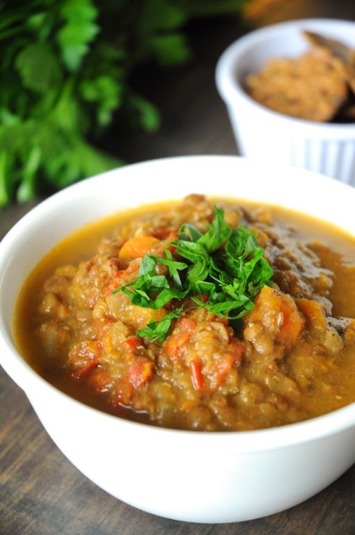 Lentil Soup with Cumin and Coriander