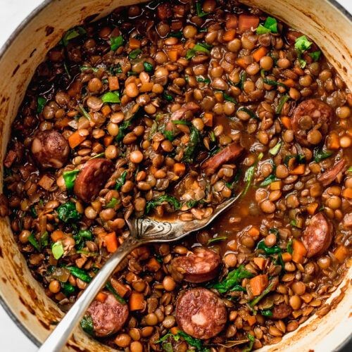 Lentil and Sausage Stew