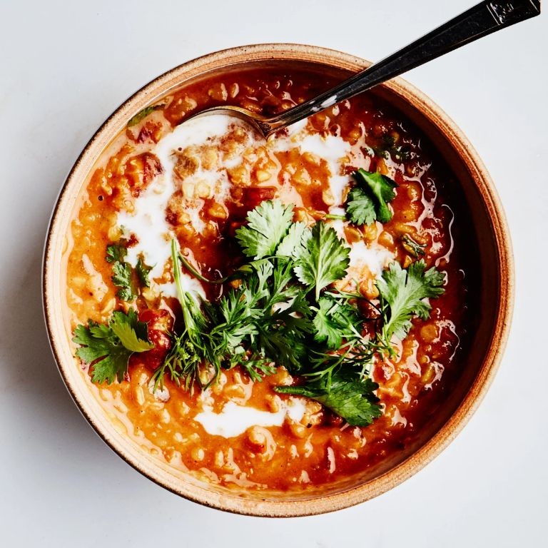 Lentil and Tomato Coconut Curry