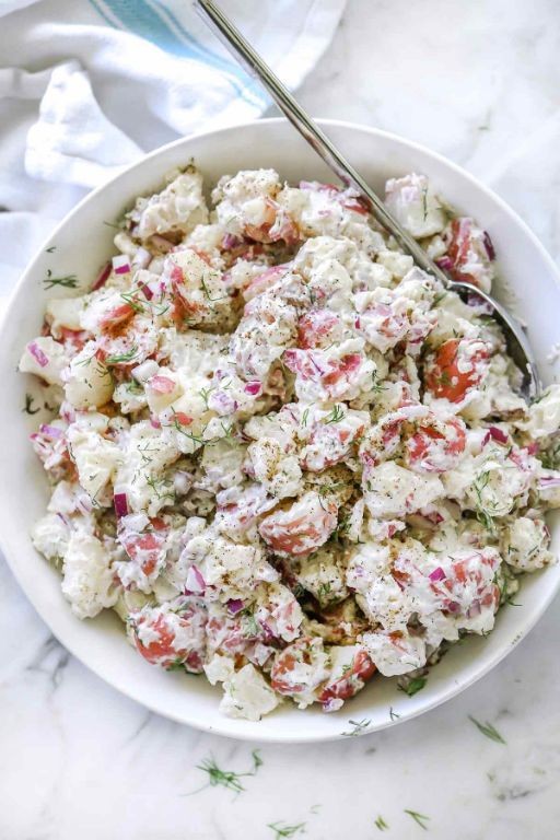 Little Red Potato Salad with Dill and Mustard