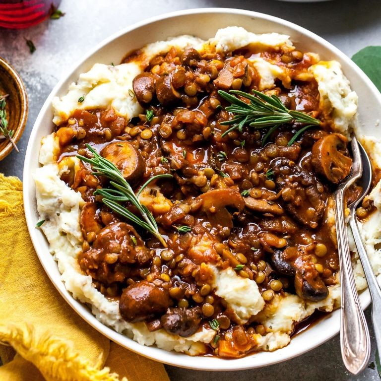 Magic Mushroom and Lentil Stew