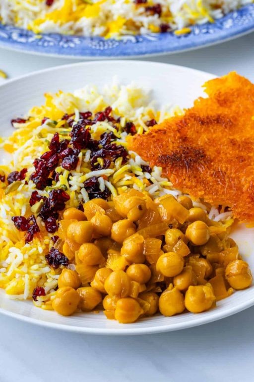 Mahatma Yellow Rice and Chickpea Stew
