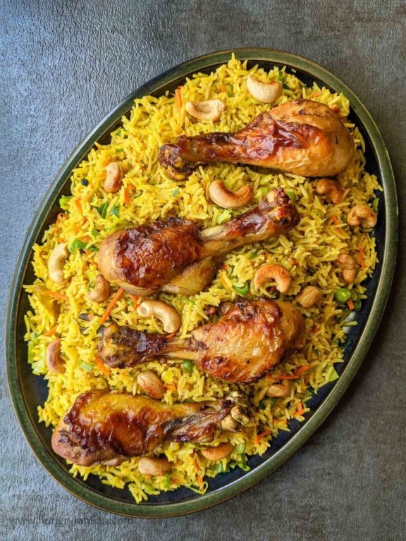 Mahatma Yellow Rice with Grilled Chicken and Vegetables